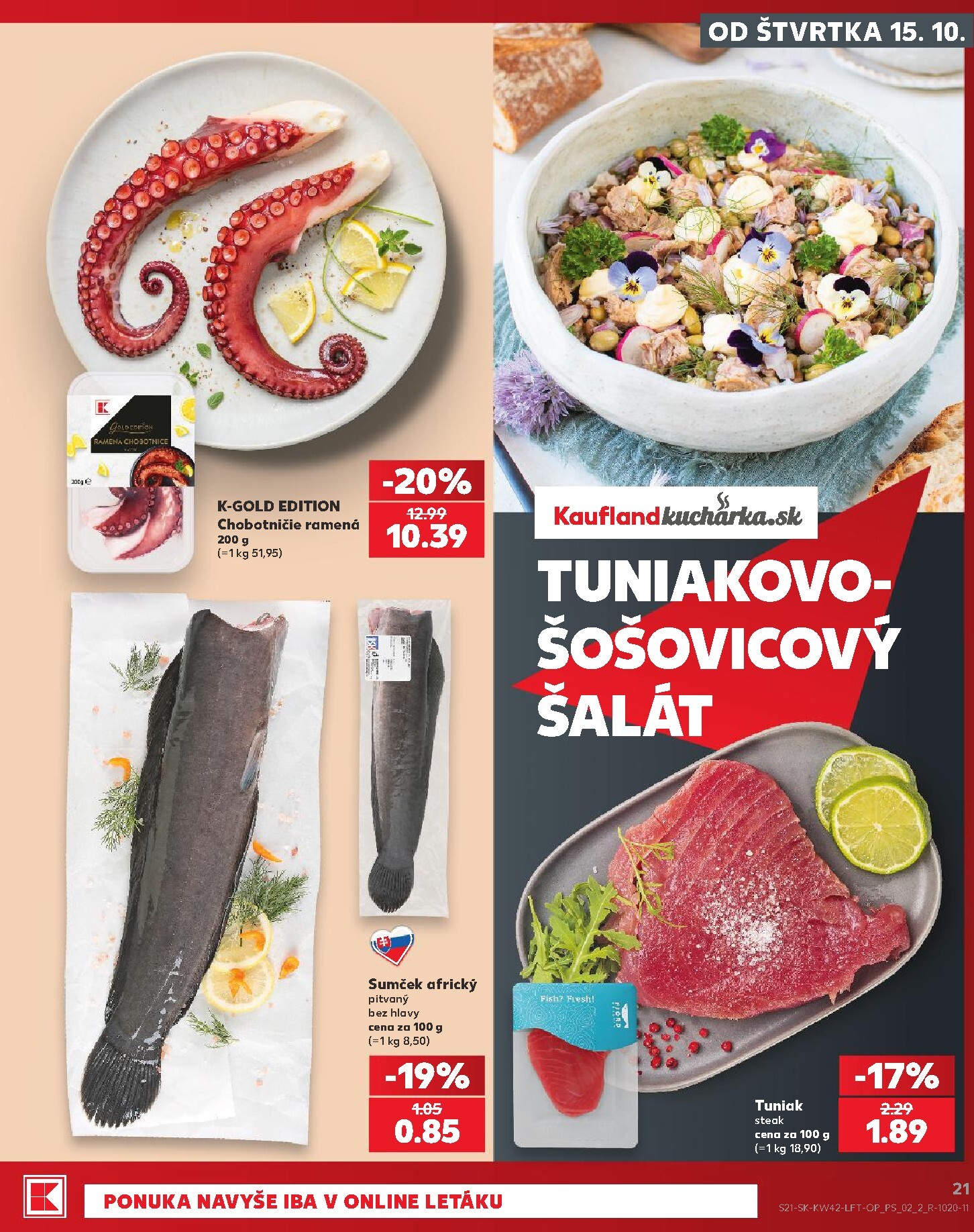 kaufland - Nový Kaufland leták od štvrtka, 15.10.2026 do stredy, 21.10.2026 - page: 21