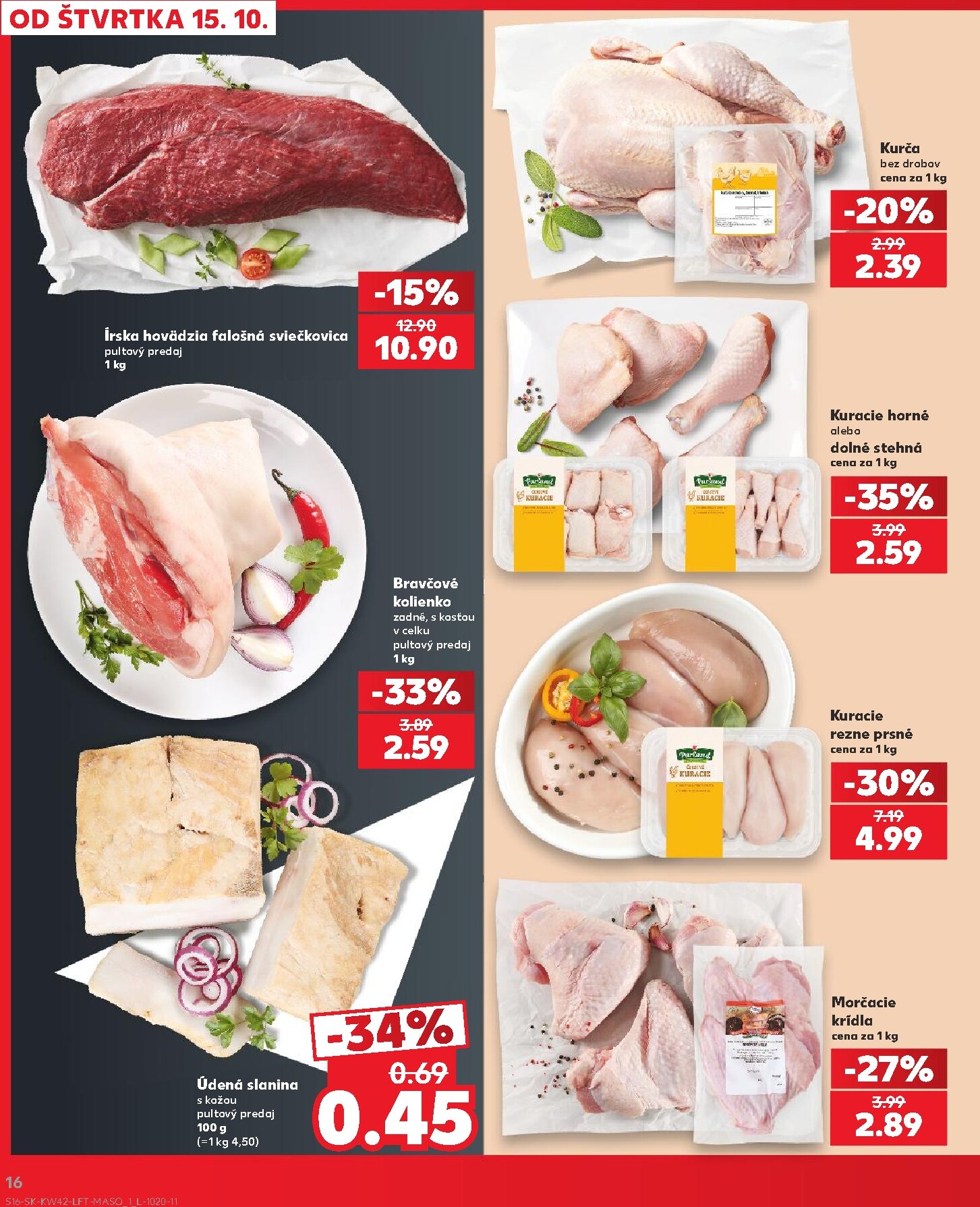 kaufland - Nový Kaufland leták od štvrtka, 15.10.2026 do stredy, 21.10.2026 - page: 16