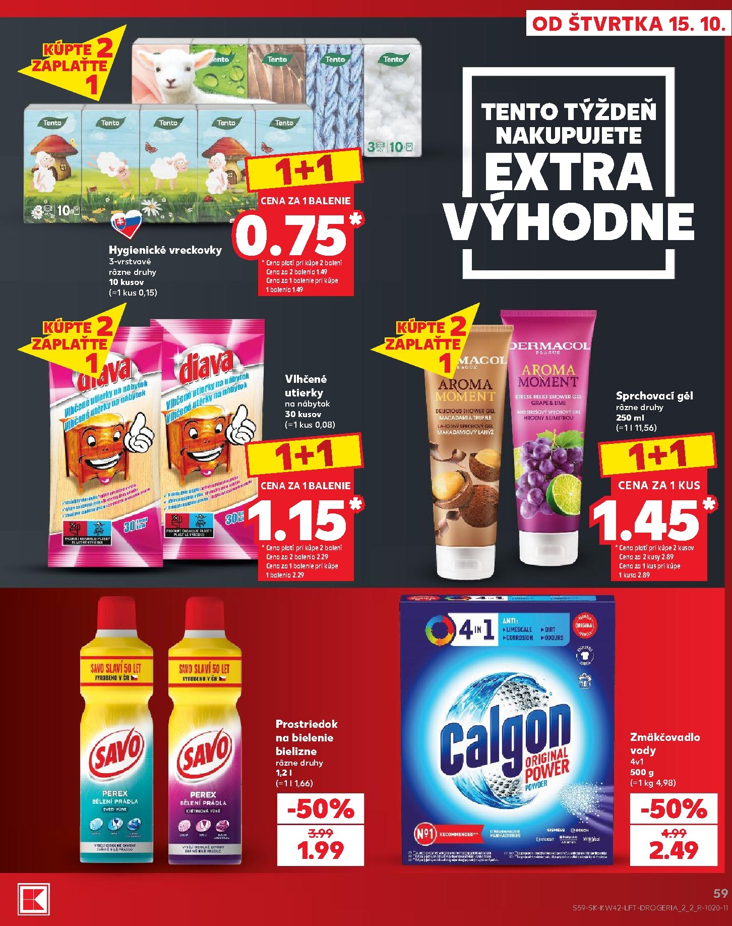 kaufland - Nový Kaufland leták od štvrtka, 15.10.2026 do stredy, 21.10.2026 - page: 59