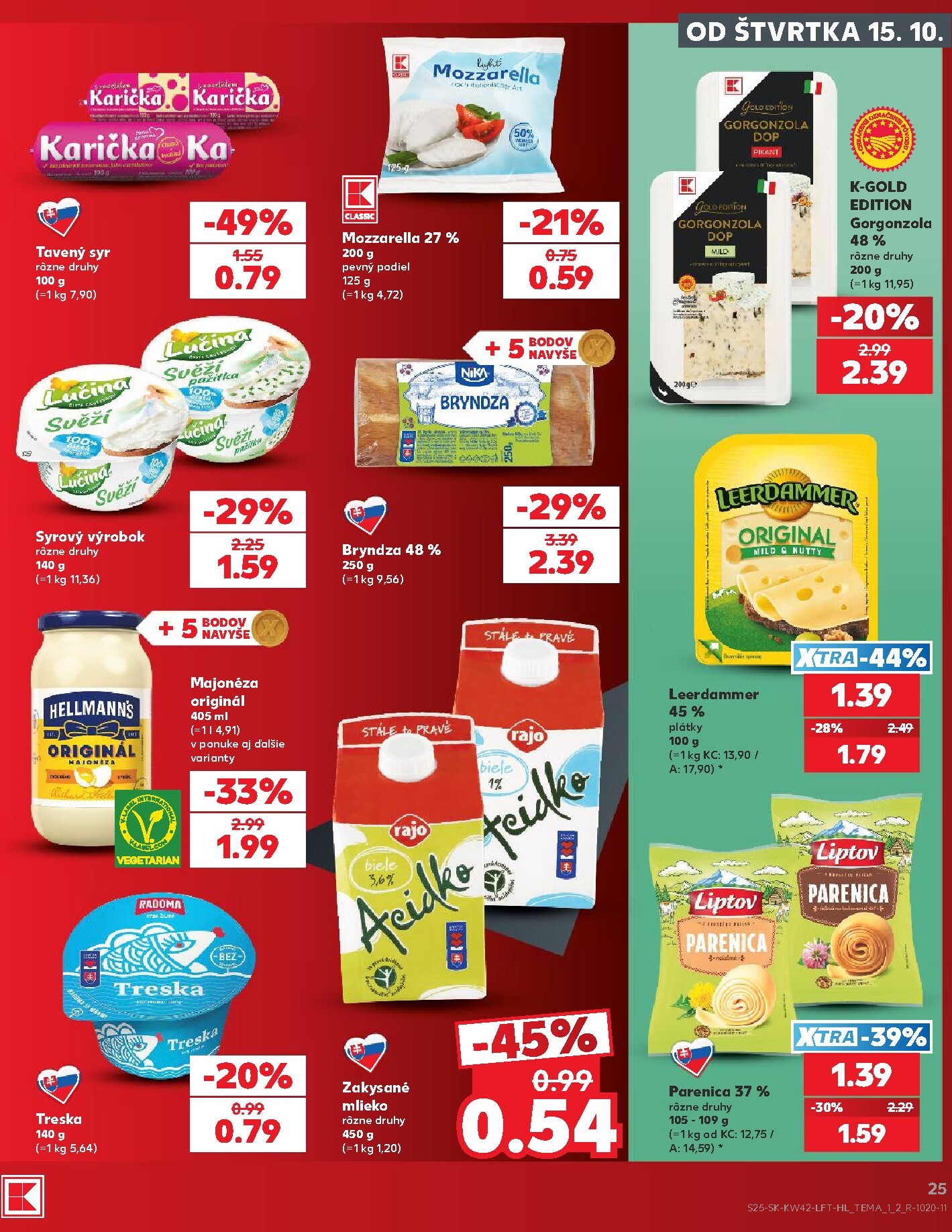 kaufland - Nový Kaufland leták od štvrtka, 15.10.2026 do stredy, 21.10.2026 - page: 25