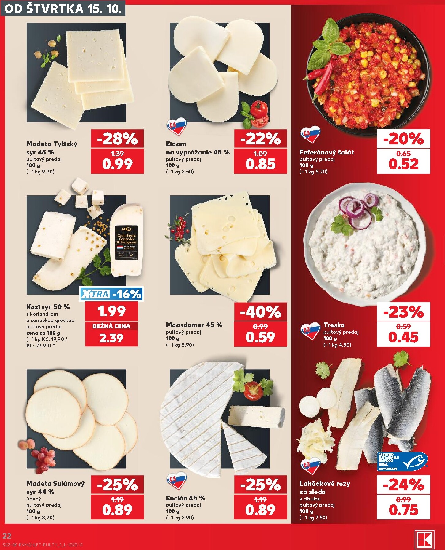 kaufland - Nový Kaufland leták od štvrtka, 15.10.2026 do stredy, 21.10.2026 - page: 22