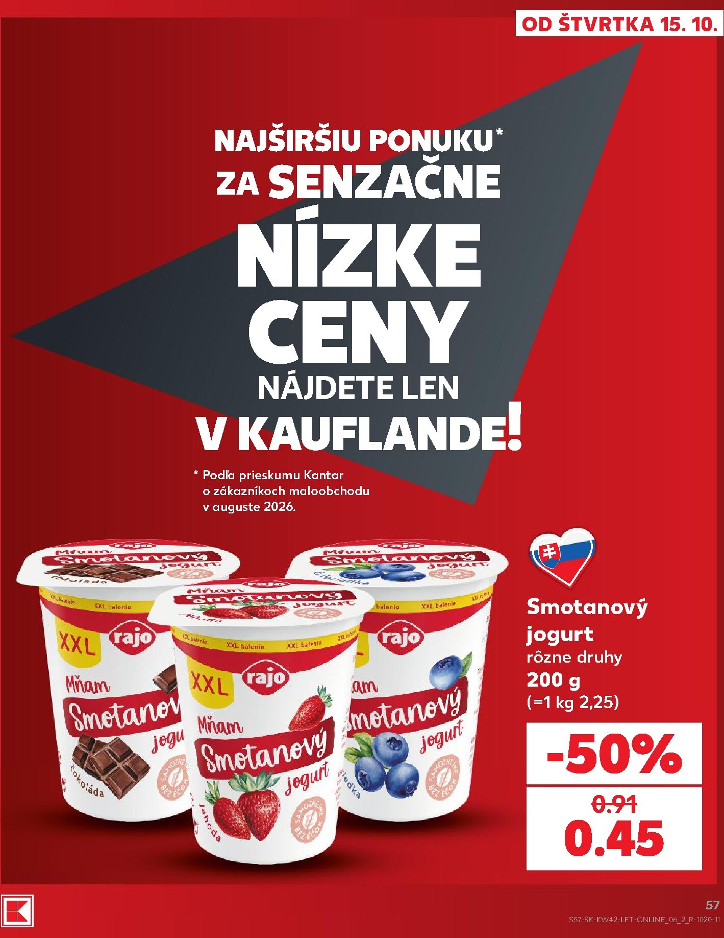 kaufland - Nový Kaufland leták od štvrtka, 15.10.2026 do stredy, 21.10.2026 - page: 57