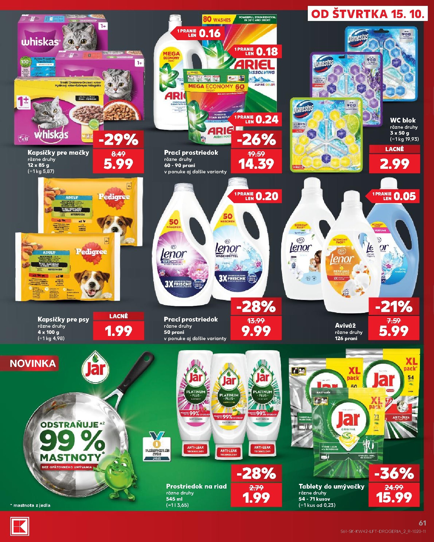 kaufland - Nový Kaufland leták od štvrtka, 15.10.2026 do stredy, 21.10.2026 - page: 61