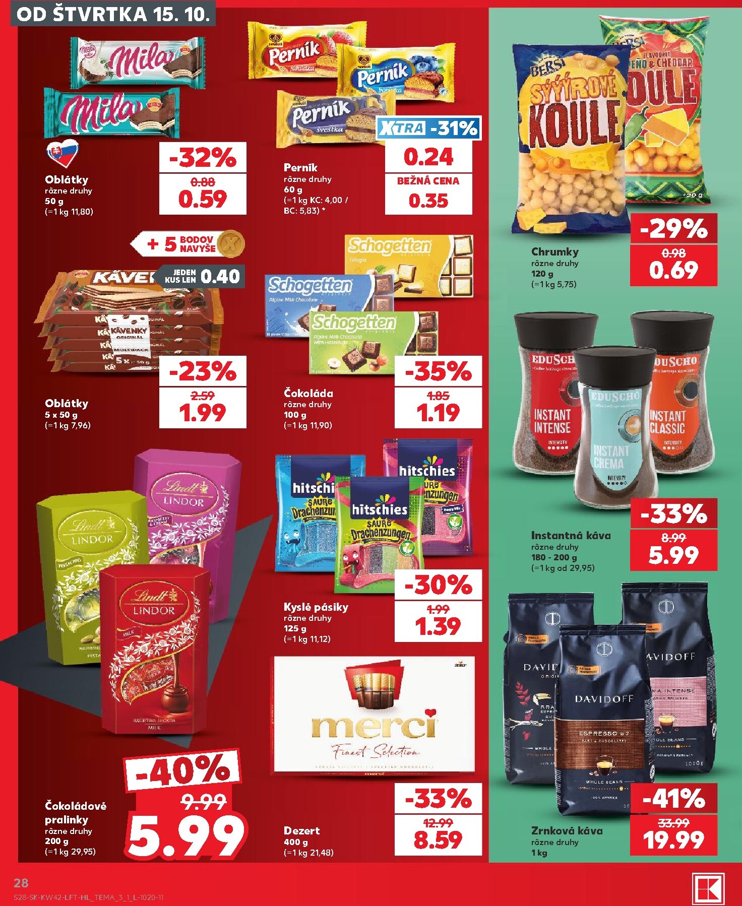 kaufland - Nový Kaufland leták od štvrtka, 15.10.2026 do stredy, 21.10.2026 - page: 28