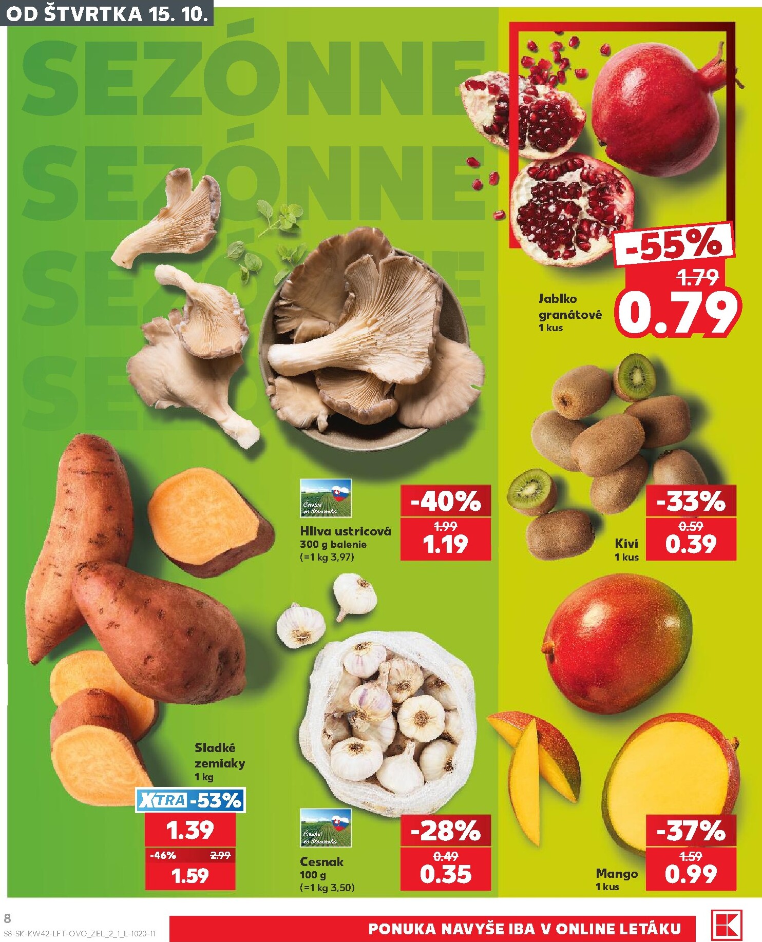 kaufland - Nový Kaufland leták od štvrtka, 15.10.2026 do stredy, 21.10.2026 - page: 8