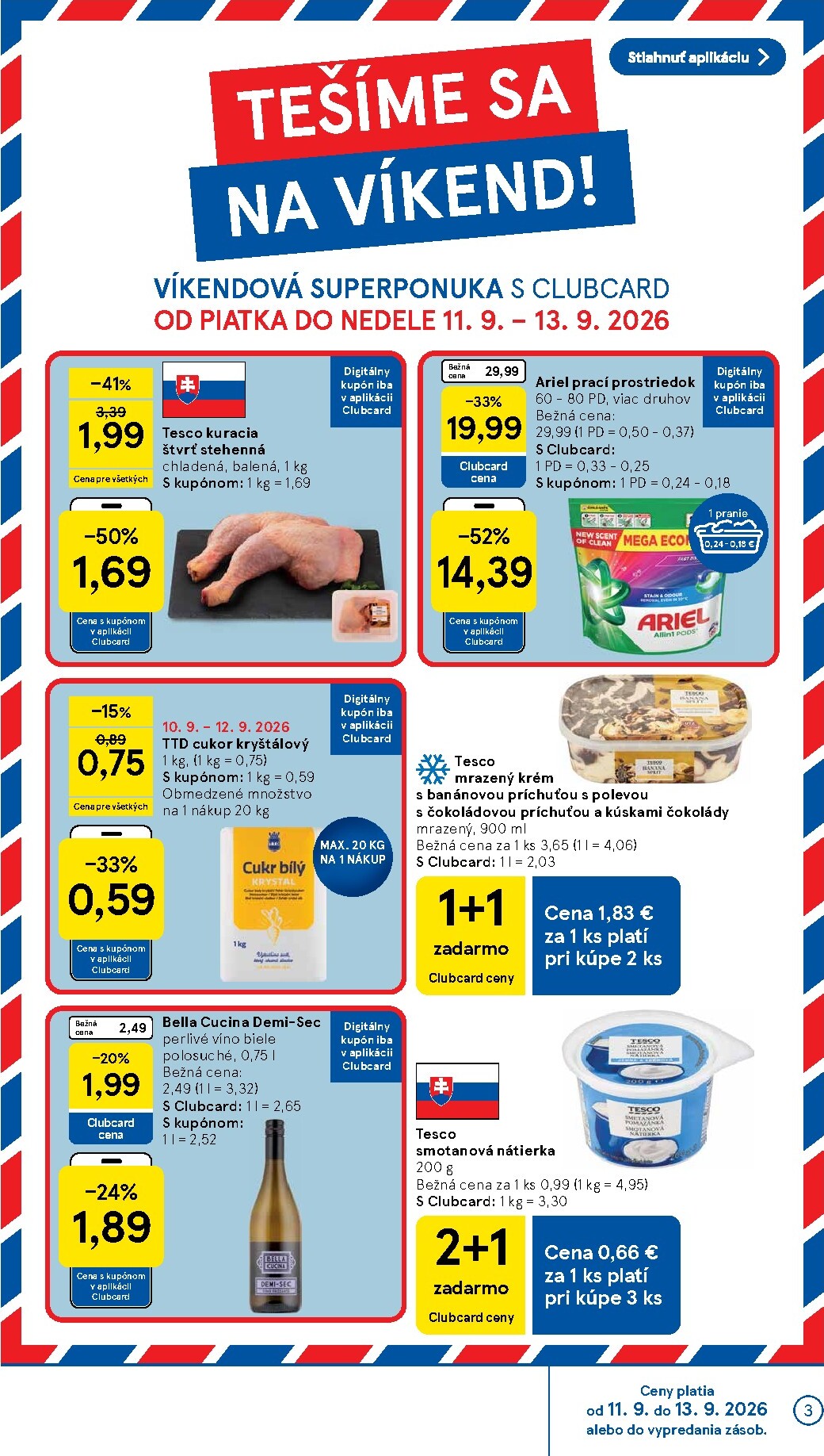 tesco - Nový Tesco leták od stredy, 09.09.2026 do utorka, 15.09.2026 - page: 3