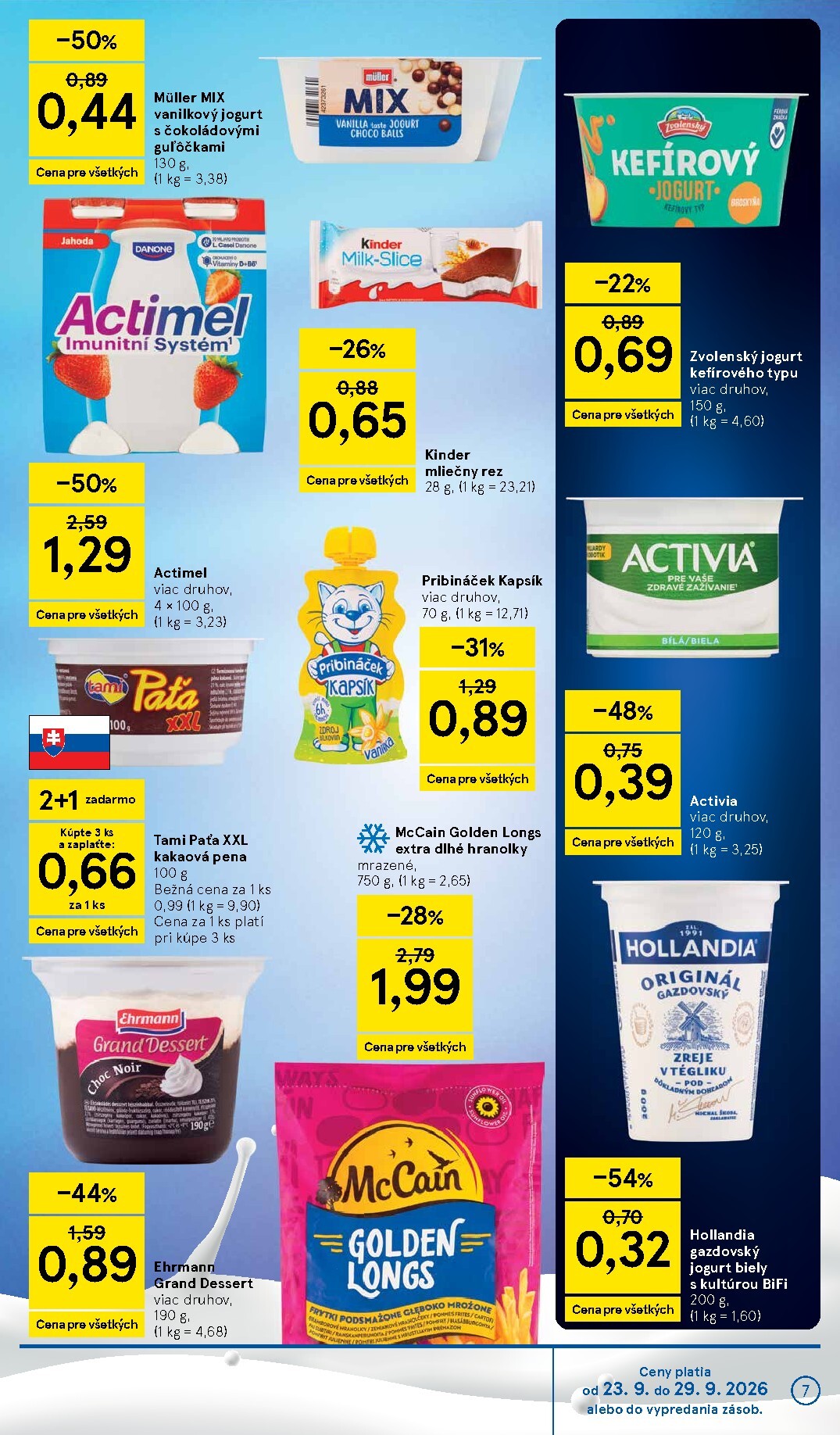 tesco - Nový Tesco leták od stredy, 23.09.2026 do utorka, 29.09.2026 - page: 7