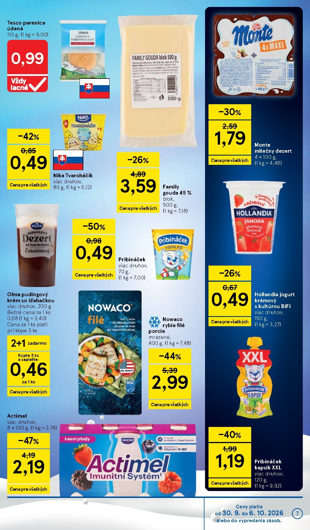 tesco - Nový Tesco leták od stredy, 30.09.2026 do utorka, 06.10.2026 - page: 7