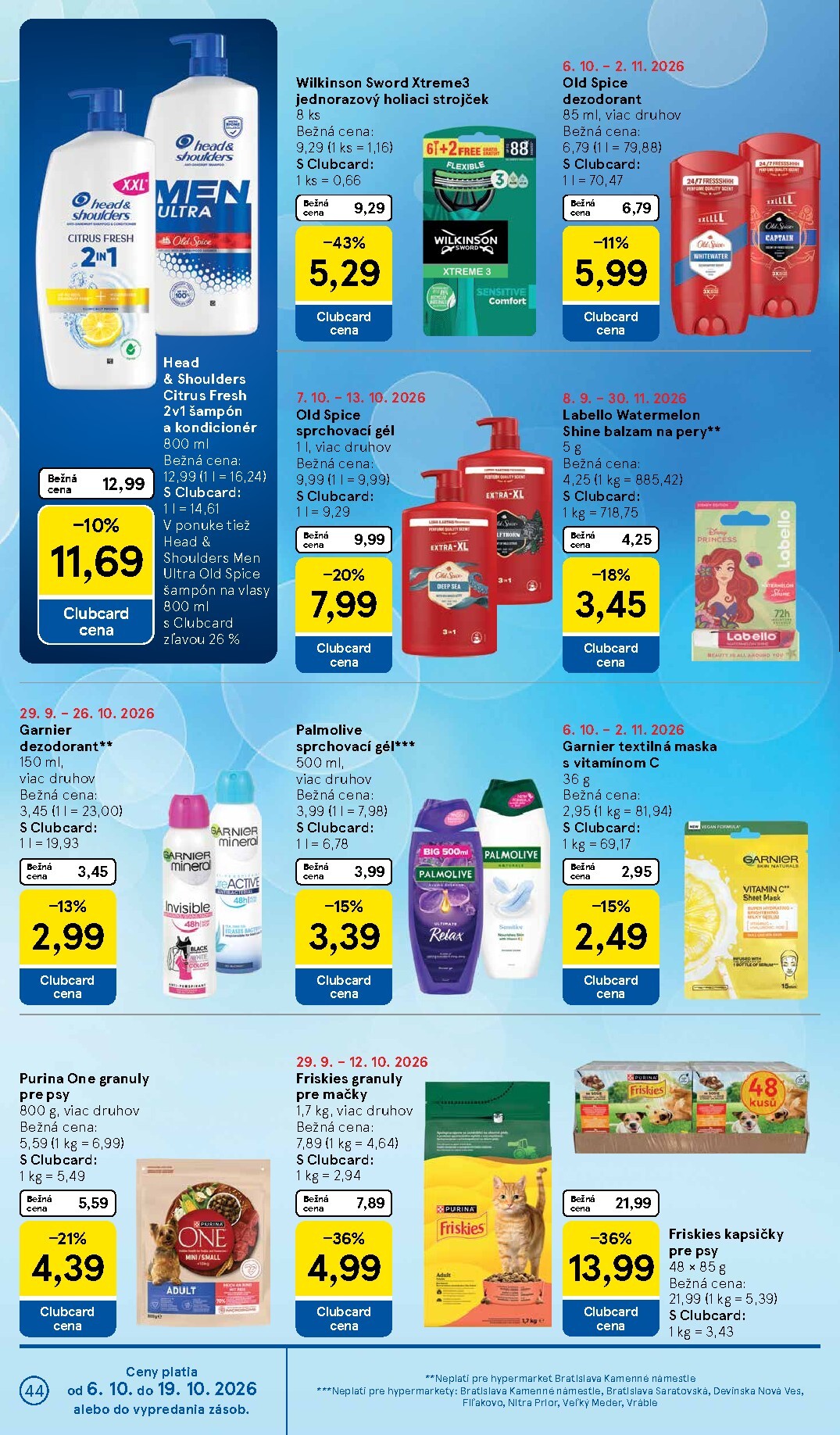 tesco - Nový Tesco leták od stredy, 07.10.2026 do utorka, 13.10.2026 - page: 44
