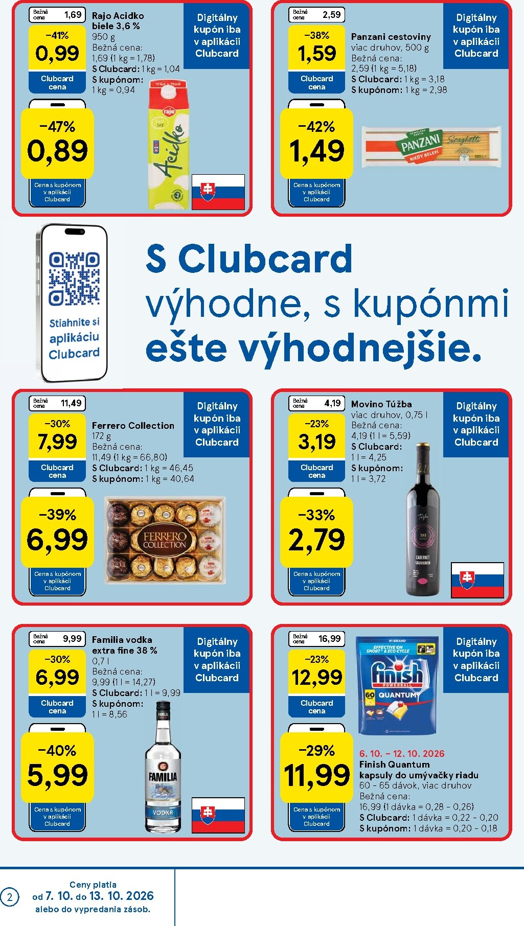 tesco - Nový Tesco leták od stredy, 07.10.2026 do utorka, 13.10.2026 - page: 2