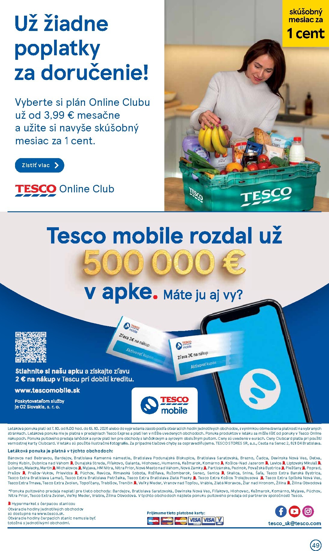 tesco - Nový Tesco leták od stredy, 07.10.2026 do utorka, 13.10.2026 - page: 49