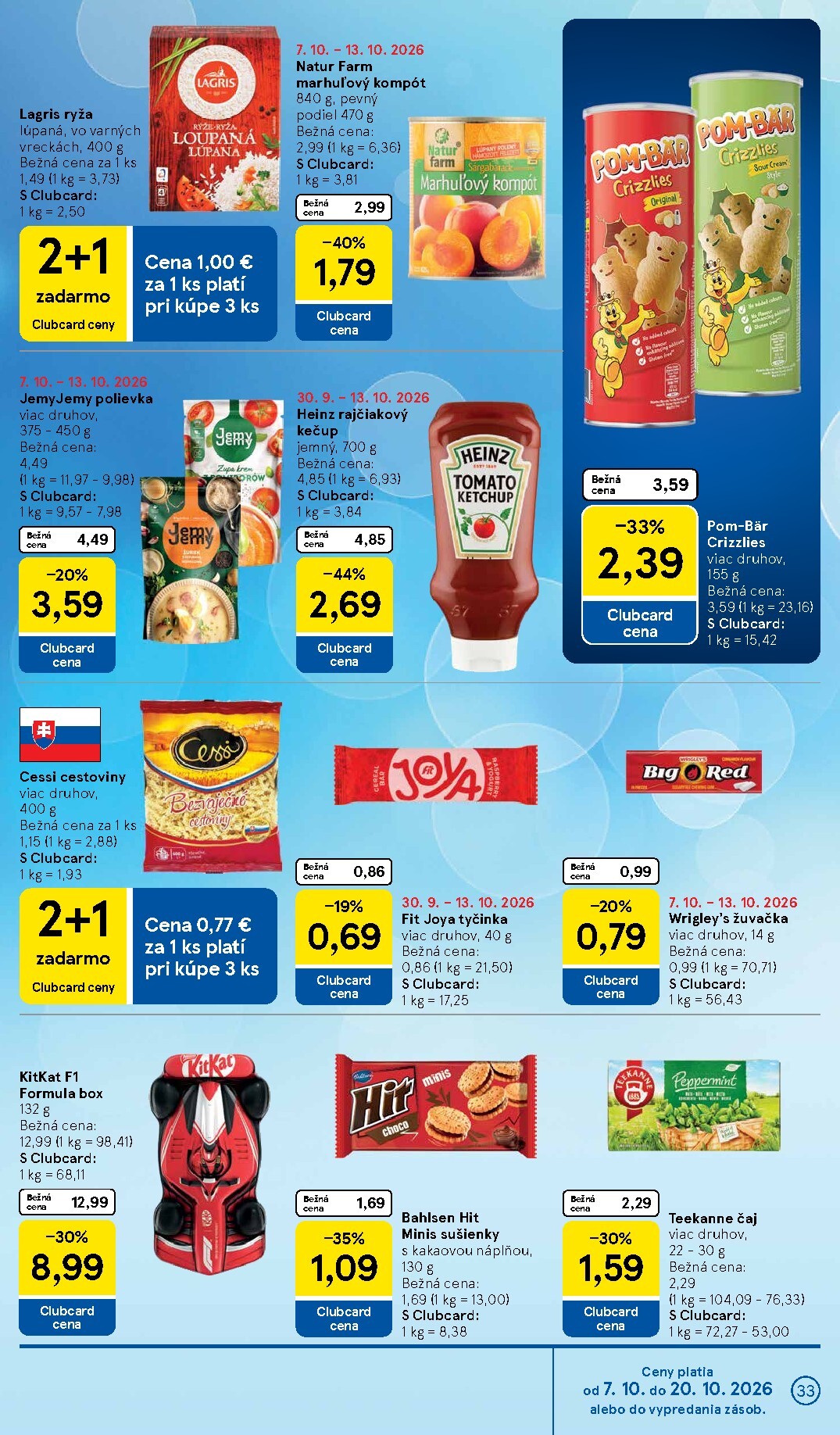 tesco - Nový Tesco leták od stredy, 07.10.2026 do utorka, 13.10.2026 - page: 33