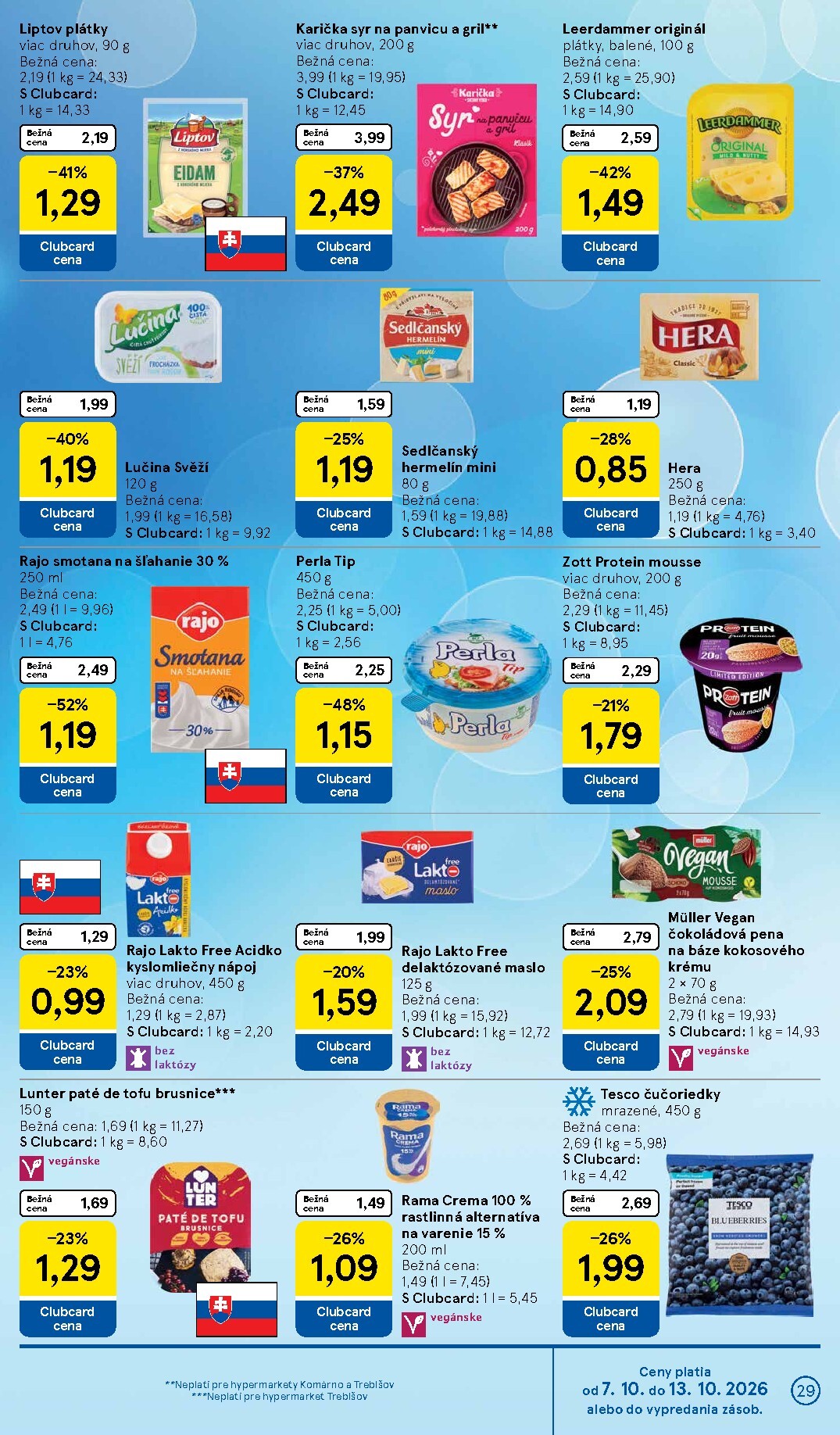 tesco - Nový Tesco leták od stredy, 07.10.2026 do utorka, 13.10.2026 - page: 29