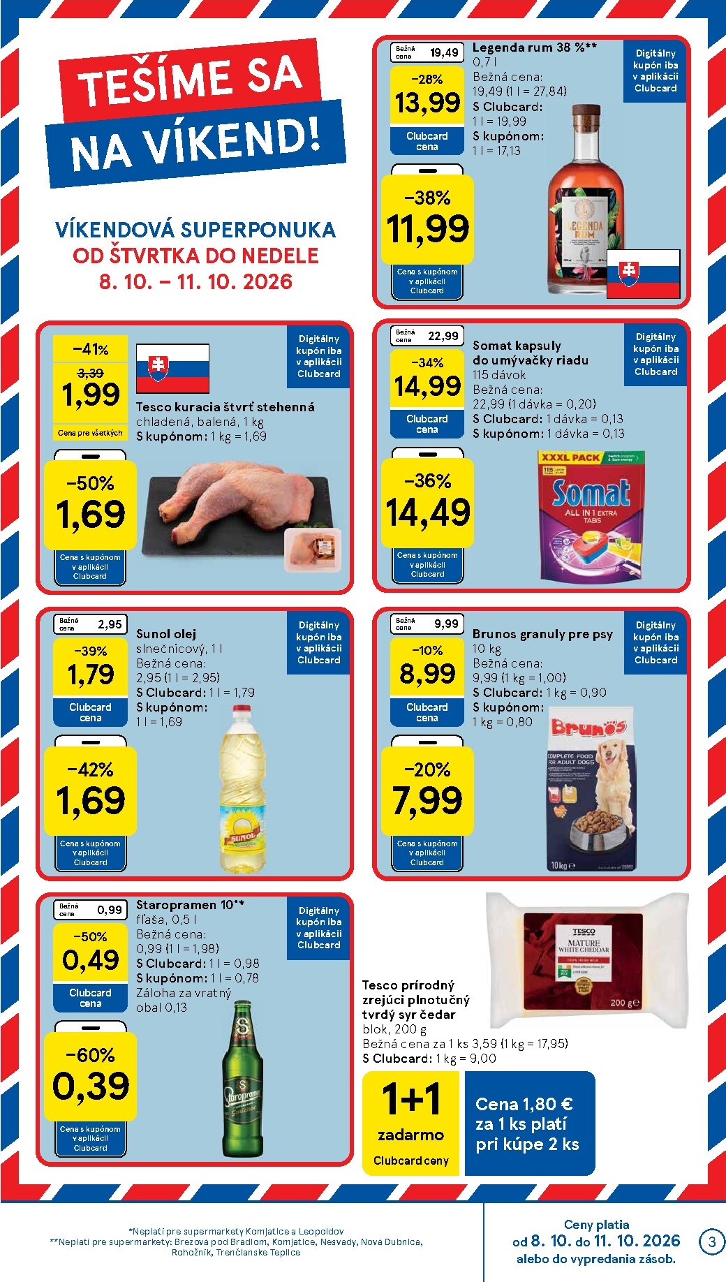tesco - Nový Tesco supermarket leták od stredy, 07.10.2026 do utorka, 13.10.2026 - page: 3
