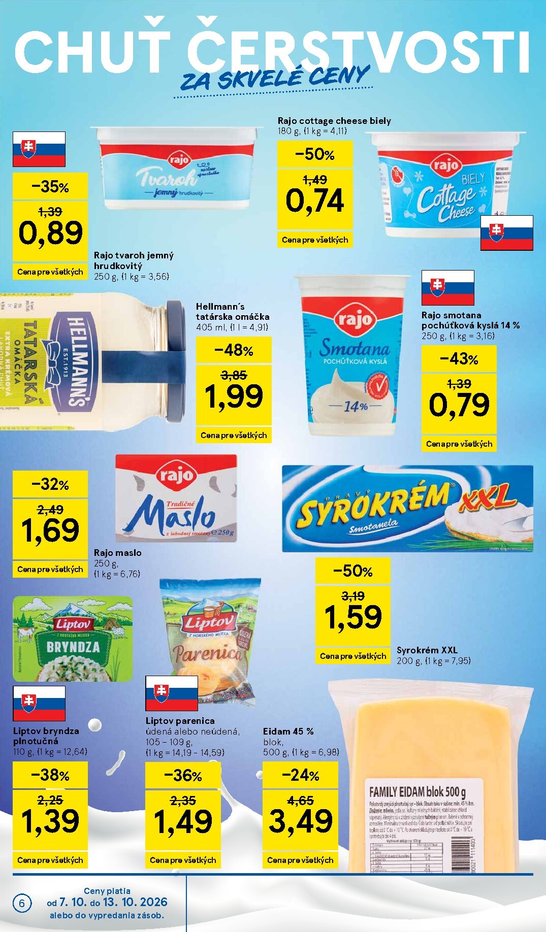 tesco - Nový Tesco supermarket leták od stredy, 07.10.2026 do utorka, 13.10.2026 - page: 6