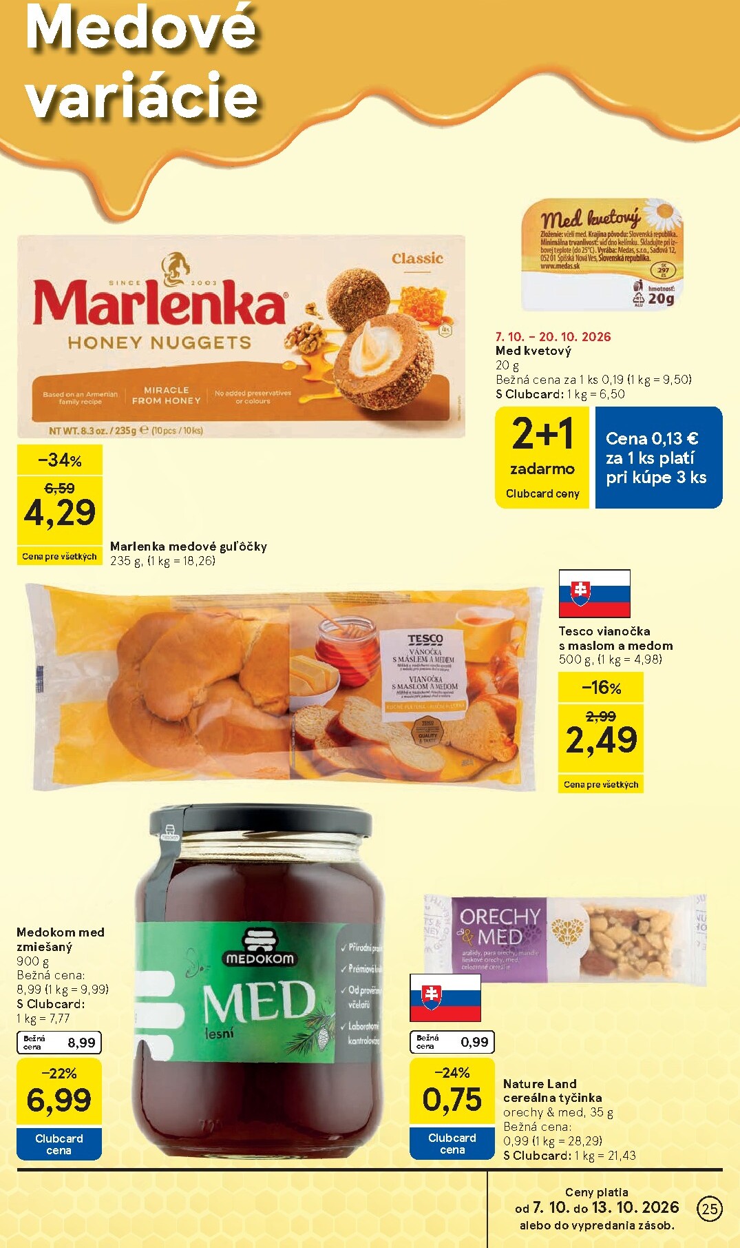 tesco - Nový Tesco supermarket leták od stredy, 07.10.2026 do utorka, 13.10.2026 - page: 25