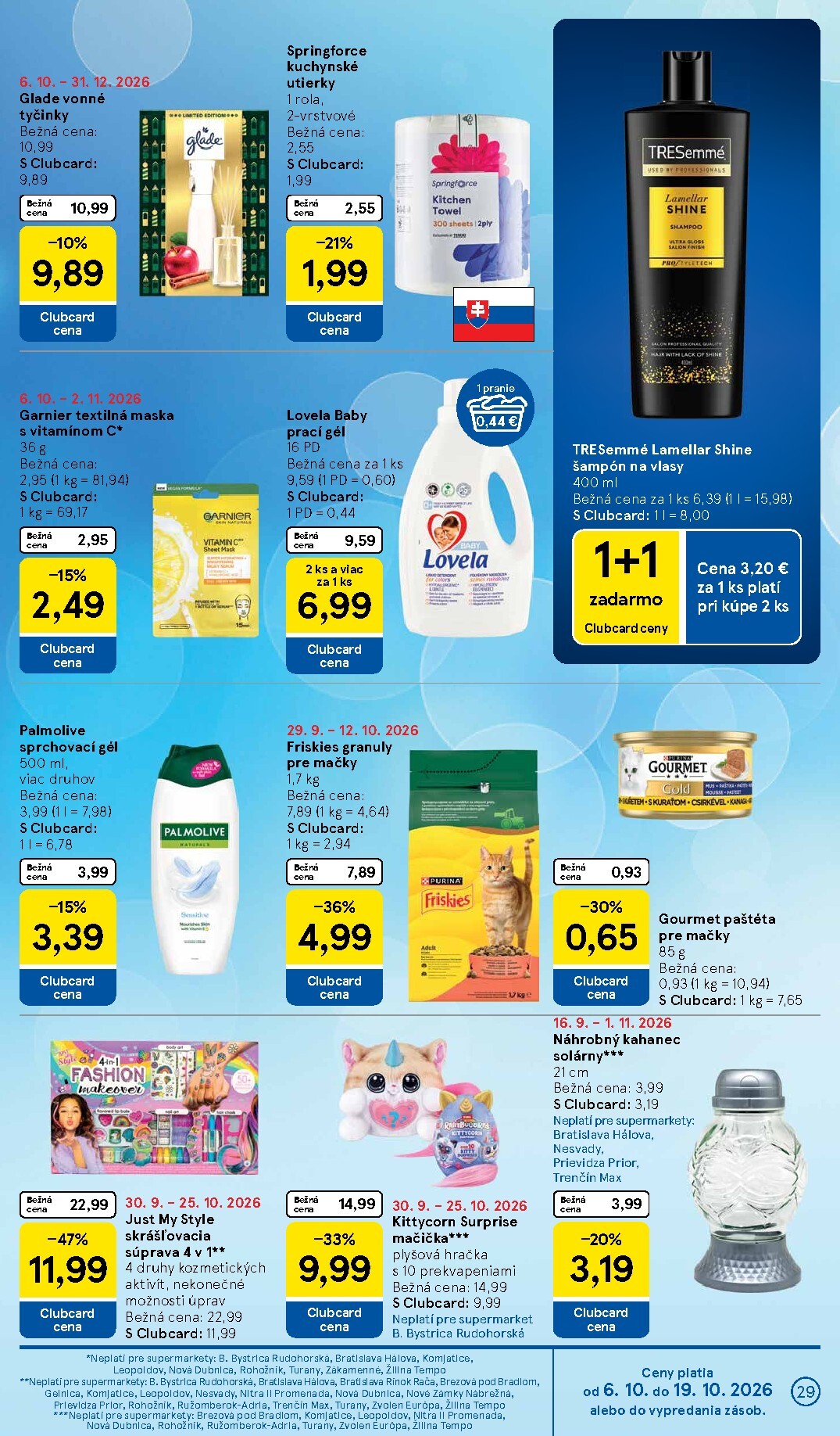 tesco - Nový Tesco supermarket leták od stredy, 07.10.2026 do utorka, 13.10.2026 - page: 29