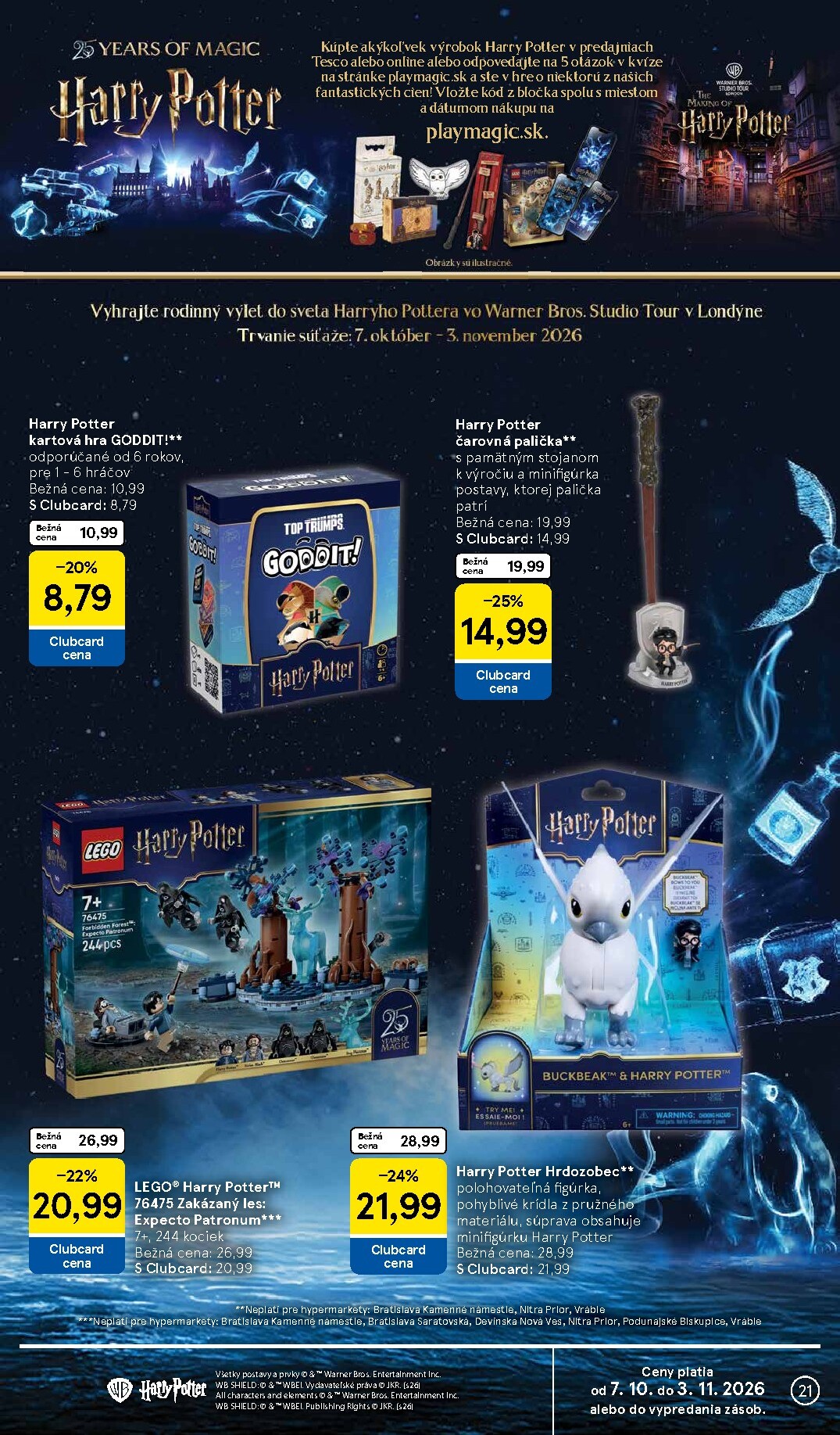 tesco - Nový Tesco leták od stredy, 14.10.2026 do utorka, 20.10.2026 - page: 21