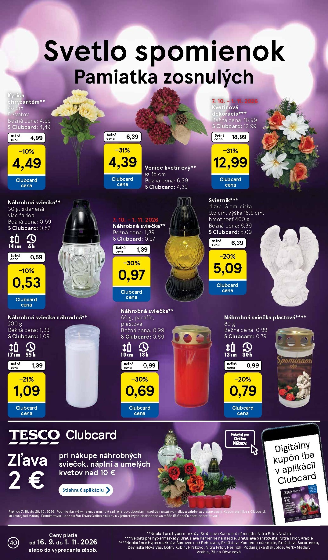 tesco - Nový Tesco leták od stredy, 14.10.2026 do utorka, 20.10.2026 - page: 40