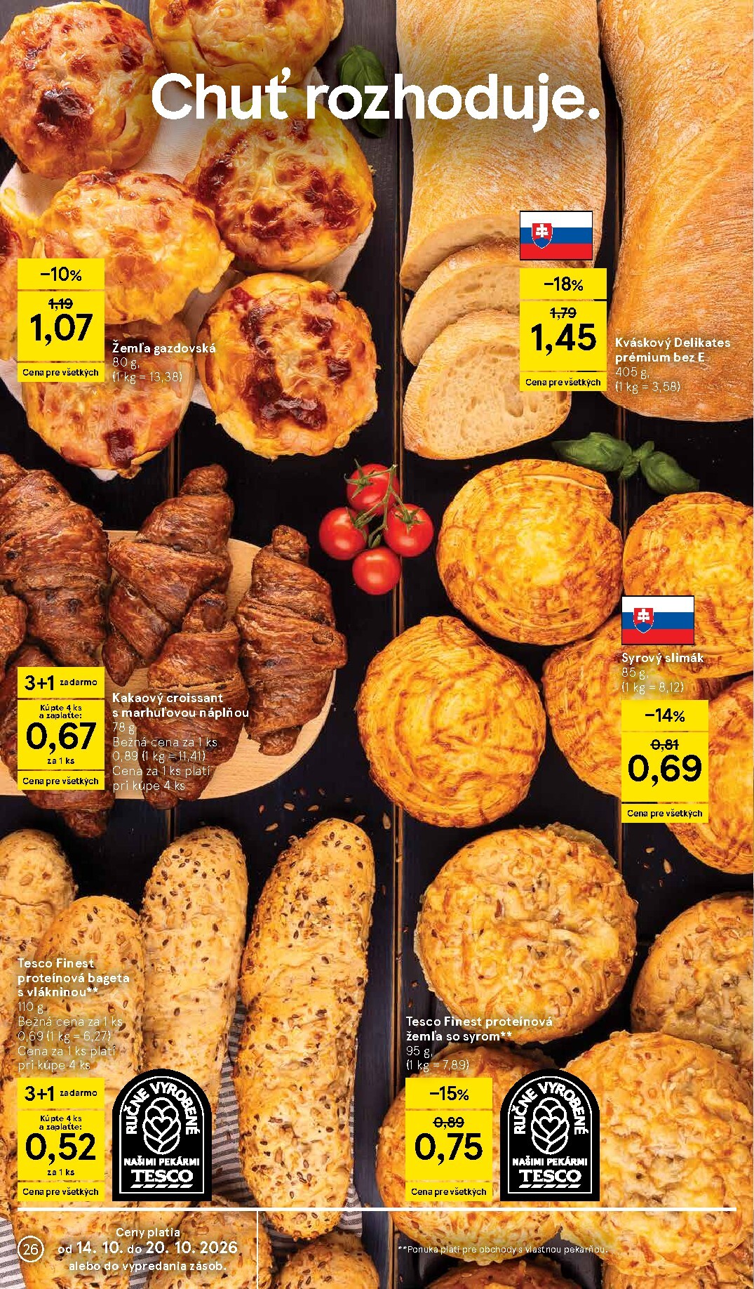 tesco - Nový Tesco leták od stredy, 14.10.2026 do utorka, 20.10.2026 - page: 26