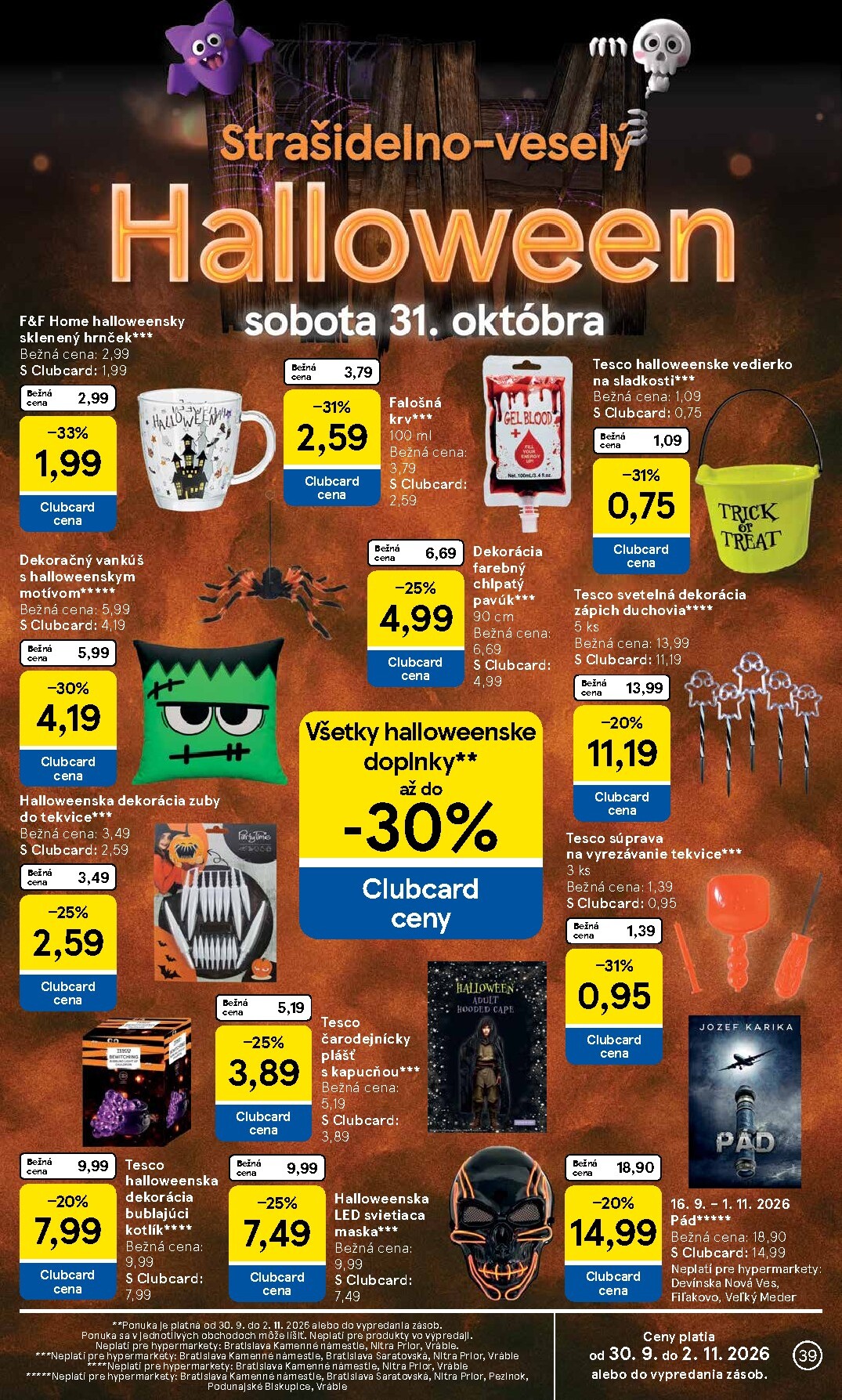 tesco - Nový Tesco leták od stredy, 14.10.2026 do utorka, 20.10.2026 - page: 39