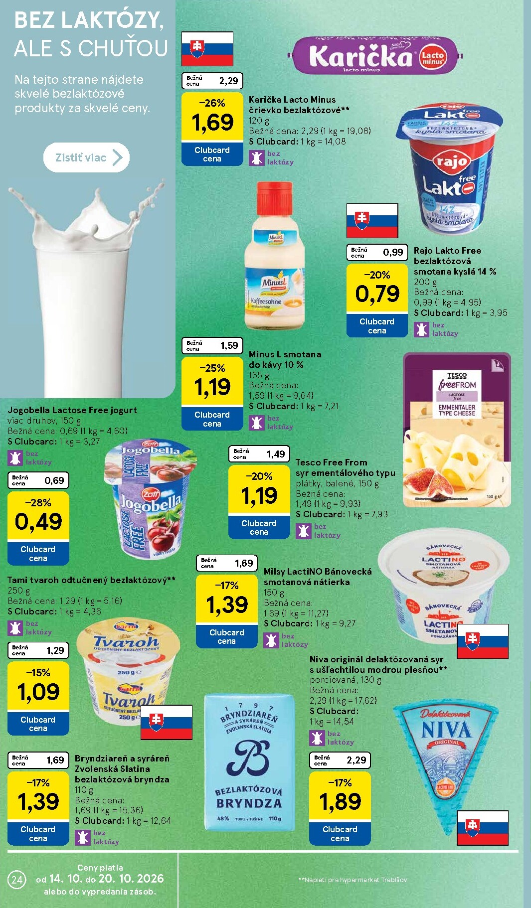 tesco - Nový Tesco leták od stredy, 14.10.2026 do utorka, 20.10.2026 - page: 24