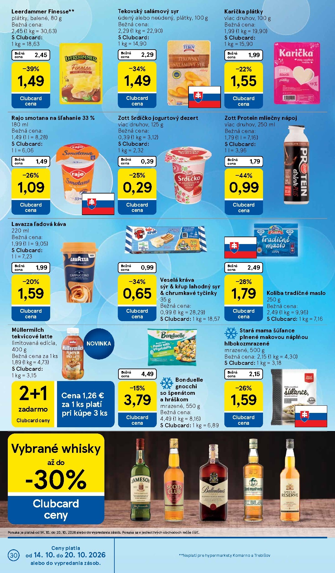 tesco - Nový Tesco leták od stredy, 14.10.2026 do utorka, 20.10.2026 - page: 30