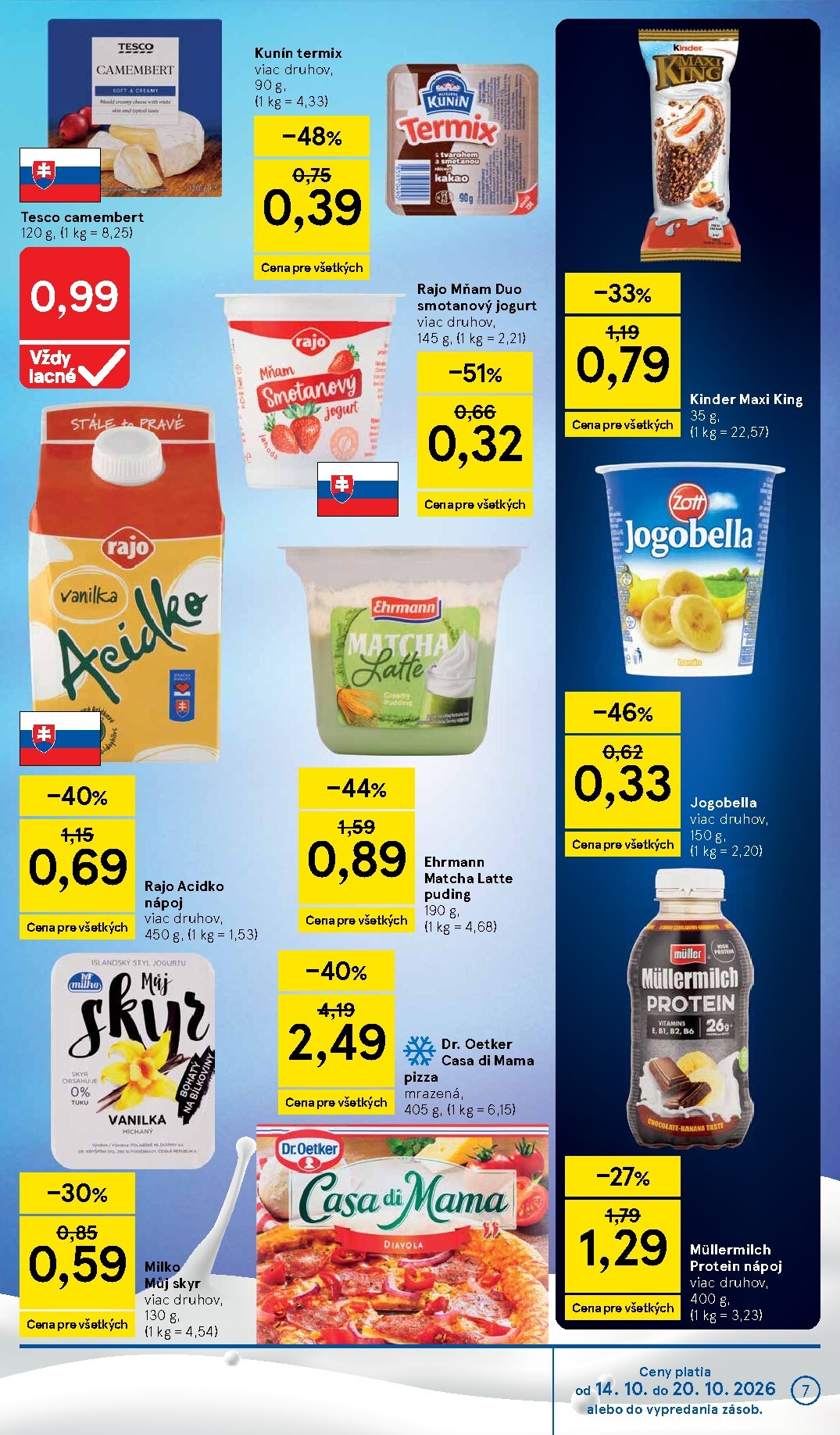 tesco - Nový Tesco leták od stredy, 14.10.2026 do utorka, 20.10.2026 - page: 7
