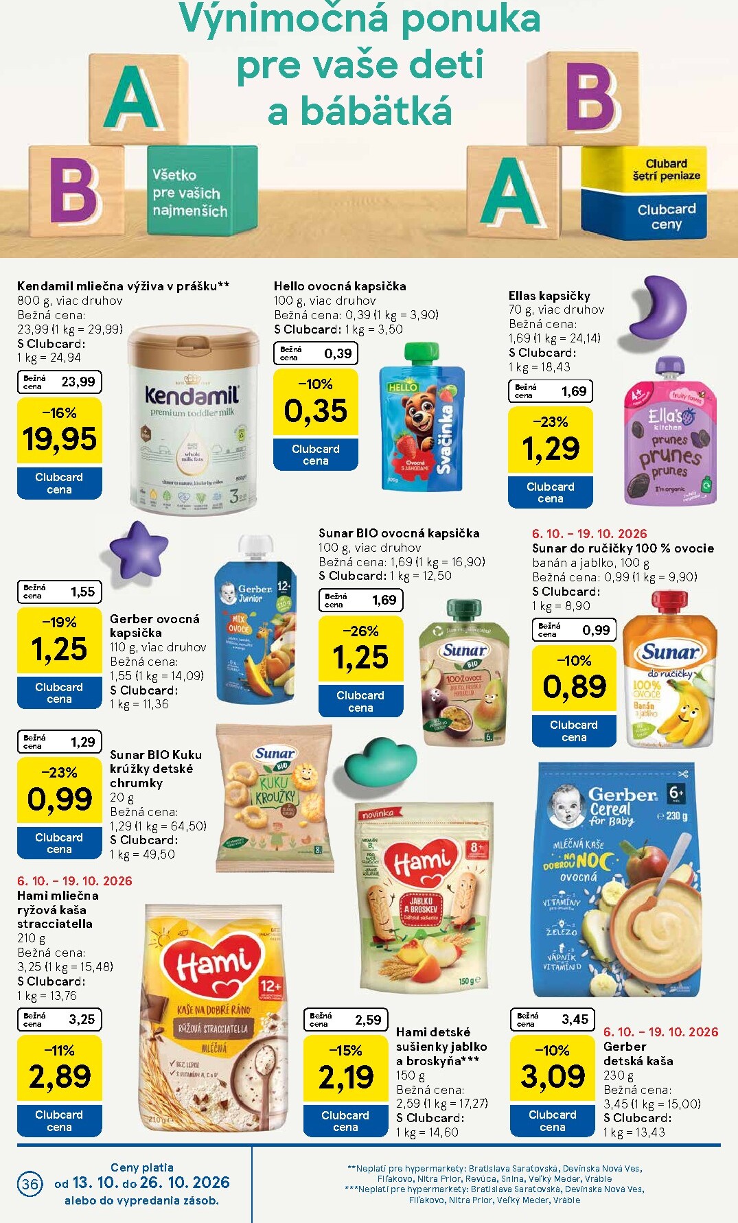 tesco - Nový Tesco leták od stredy, 14.10.2026 do utorka, 20.10.2026 - page: 36