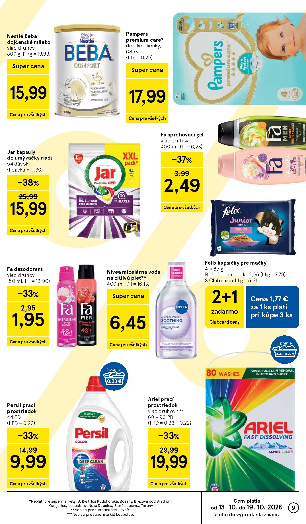 tesco - Nový Tesco supermarket leták od stredy, 14.10.2026 do utorka, 20.10.2026 - page: 9