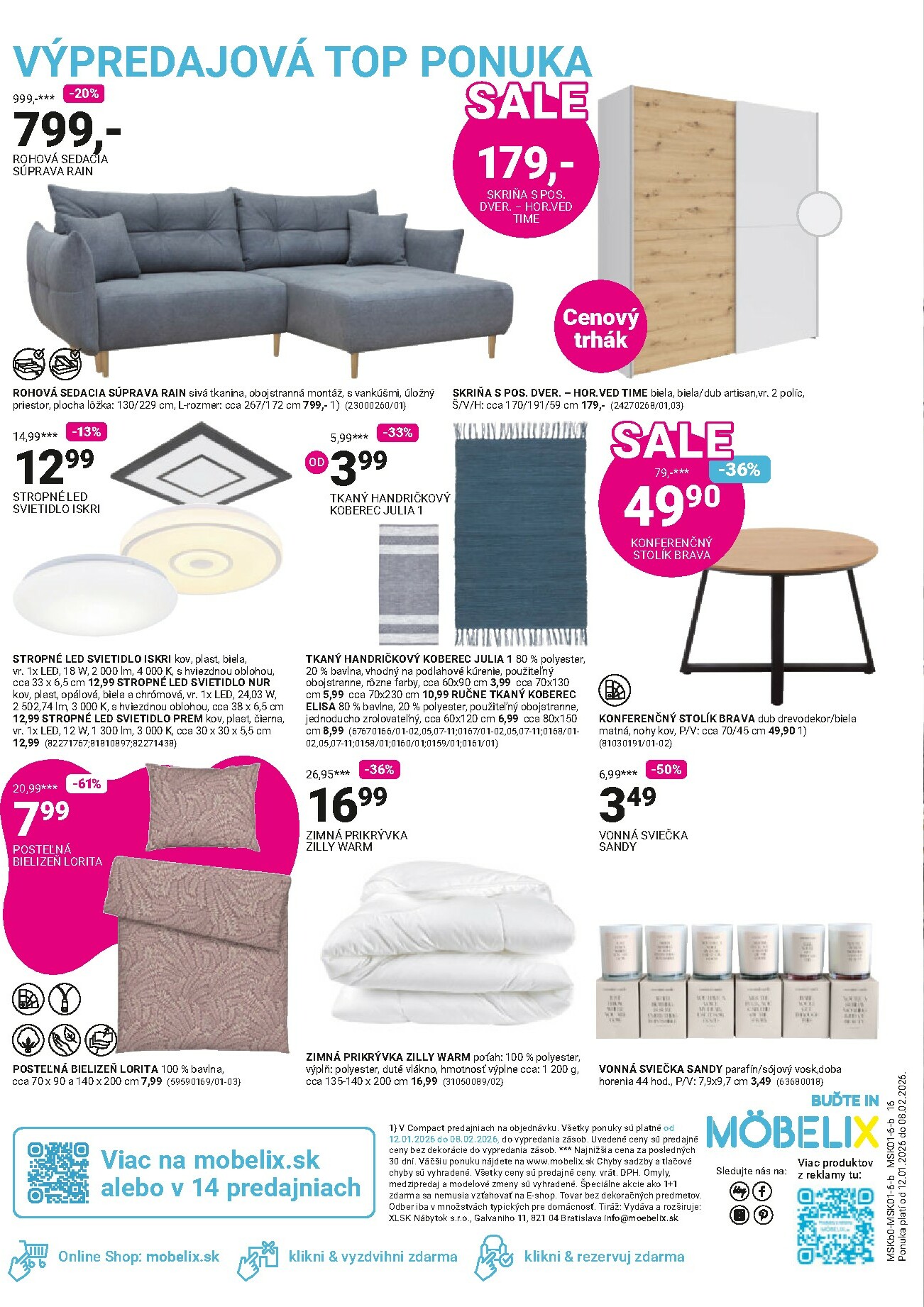 mobelix - Leták Möbelix platný od 12.01. do 08.02. - page: 16