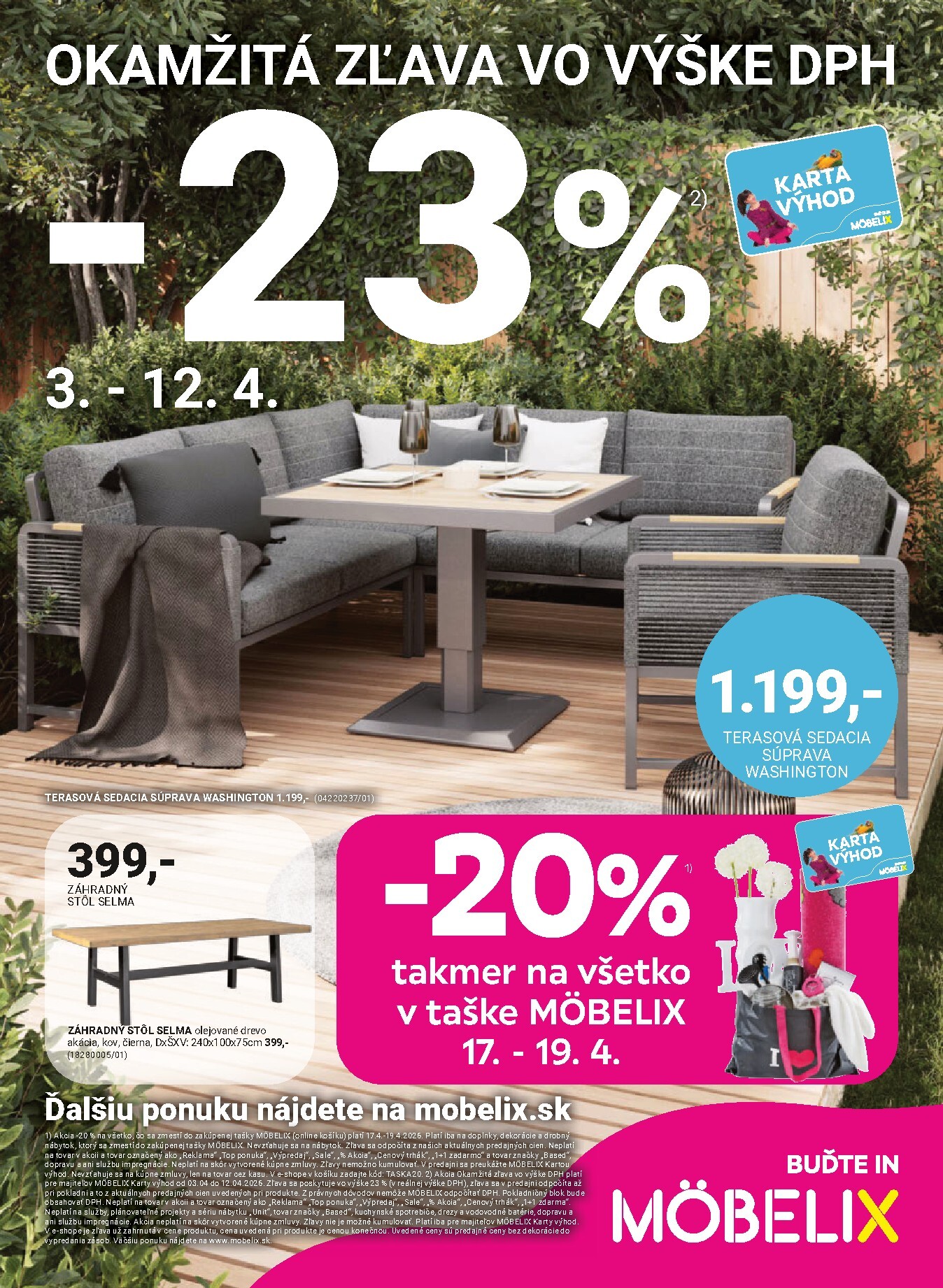 mobelix - Leták Möbelix platný od 06.04.2026 do 10.05.2026