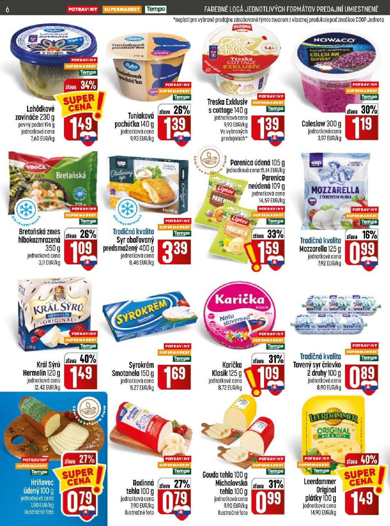 coop-jednota - Aktuálny COOP Jednota leták od štvrtka, 01.10.2026 do stredy, 07.10.2026 - page: 6