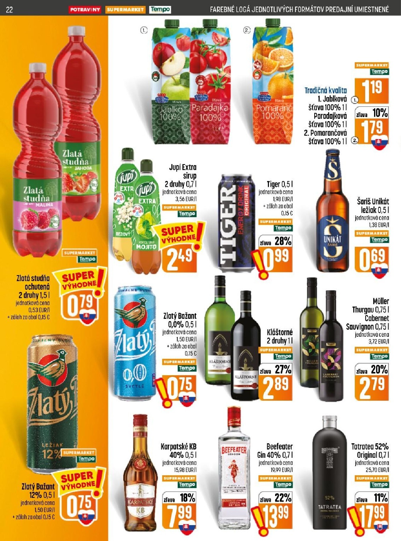 coop-jednota - Aktuálny COOP Jednota leták od štvrtka, 01.10.2026 do stredy, 07.10.2026 - page: 22