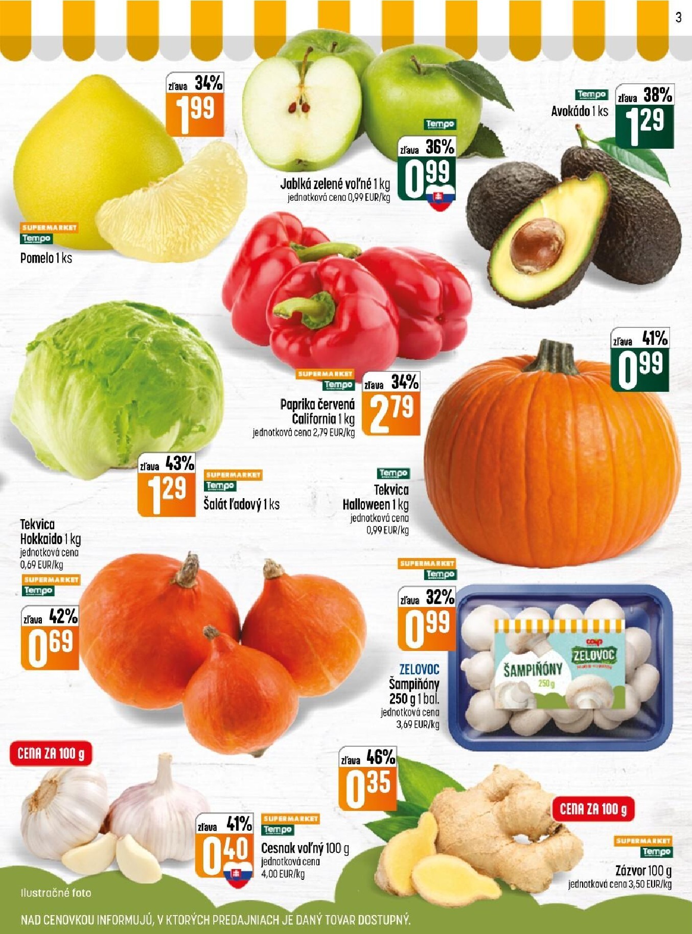 coop-jednota - Aktuálny COOP Jednota leták od štvrtka, 01.10.2026 do stredy, 07.10.2026 - page: 3