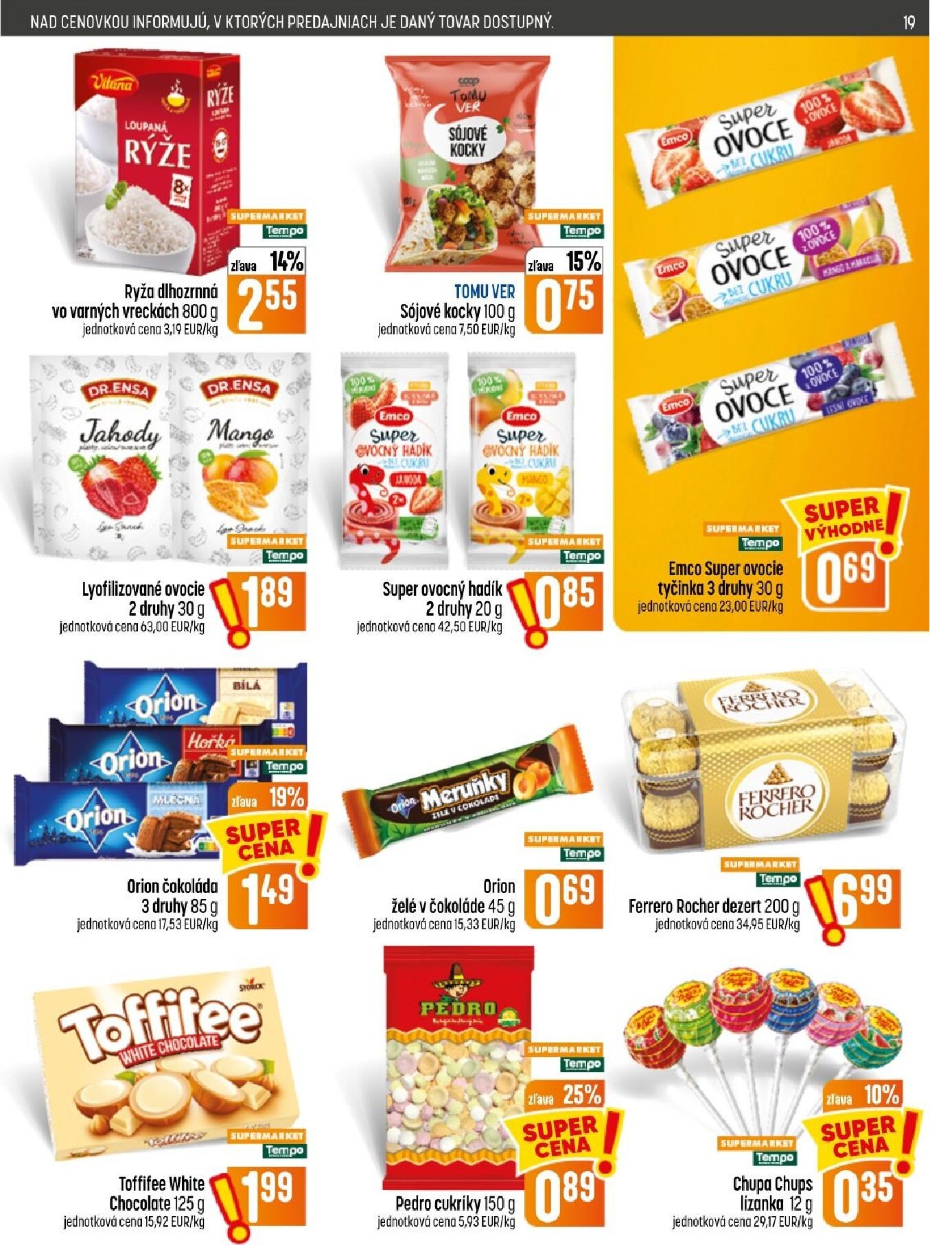 coop-jednota - Aktuálny COOP Jednota leták od štvrtka, 01.10.2026 do stredy, 07.10.2026 - page: 19