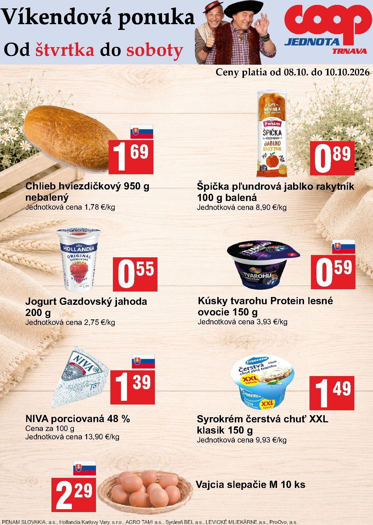 coop-jednota - Nový COOP Jednota - Trnava leták od štvrtka, 08.10.2026 do soboty, 10.10.2026