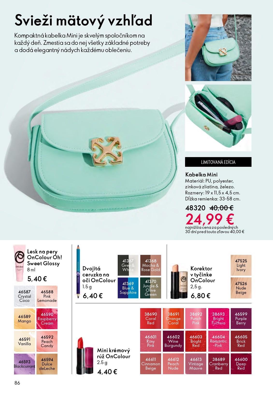 oriflame - Aktuálny ORIFLAME - eCatalogue | Oriflame Cosmetics leták od stredy, 27.05.2026 do utorka, 16.06.2026 - page: 86