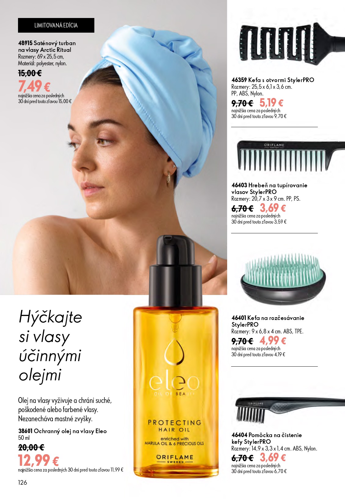oriflame - Aktuálny ORIFLAME leták od stredy, 17.06.2026 do utorka, 07.07.2026 - page: 126