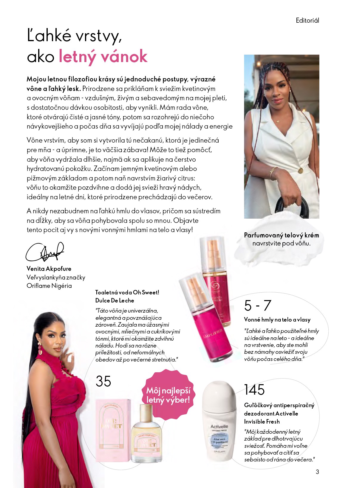 oriflame - Aktuálny ORIFLAME leták od stredy, 17.06.2026 do utorka, 07.07.2026 - page: 3