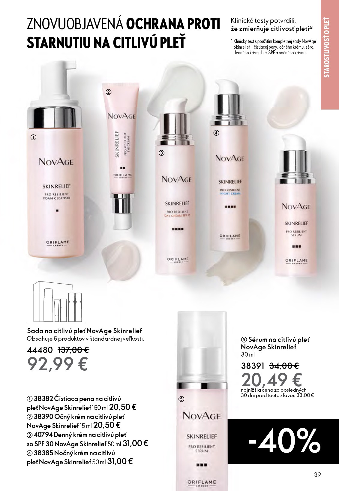 oriflame - Leták ORIFLAME platný od 07.09. do 30.09. - page: 39