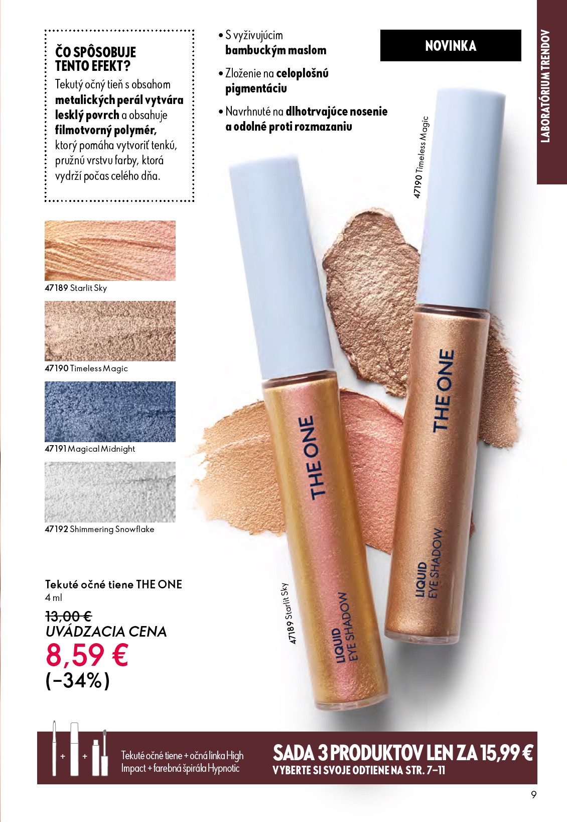 oriflame - Leták ORIFLAME platný od 07.09. do 30.09. - page: 9