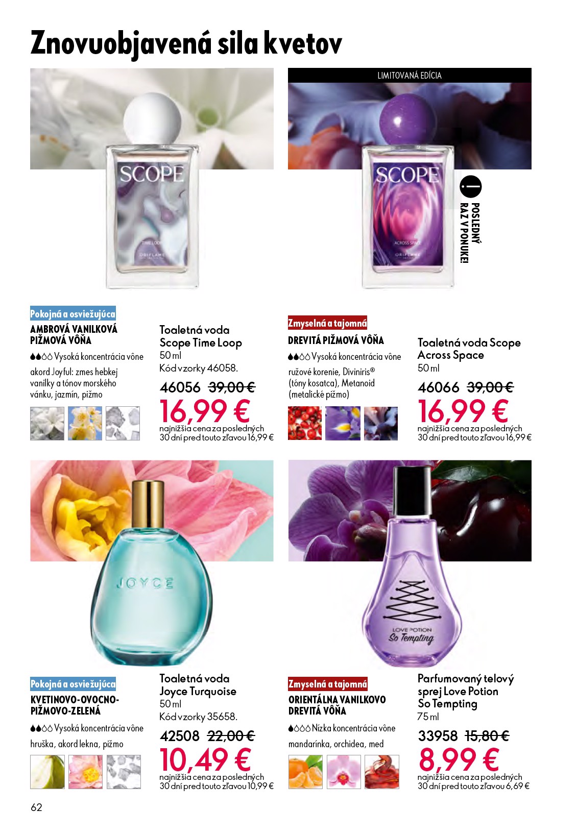 oriflame - Leták ORIFLAME platný od 22.10. do 11.11. - page: 62