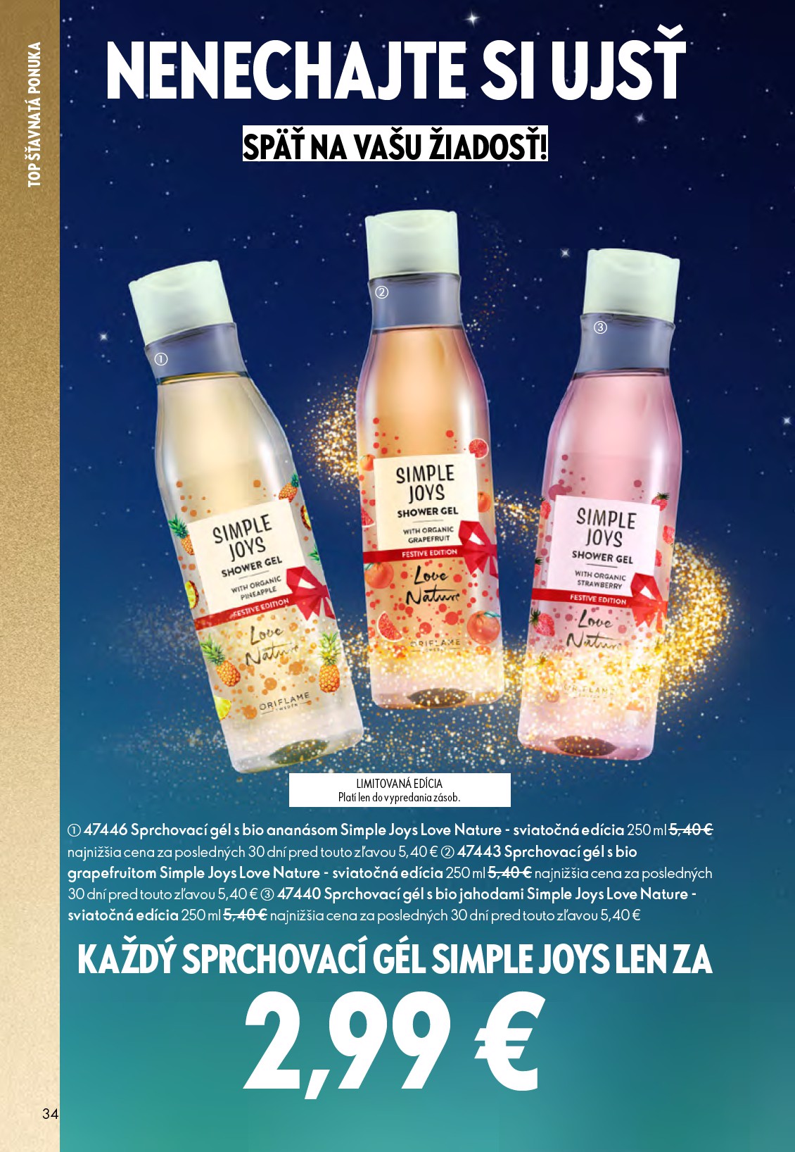 oriflame - Leták ORIFLAME platný od 12.11. do 02.12. - page: 34