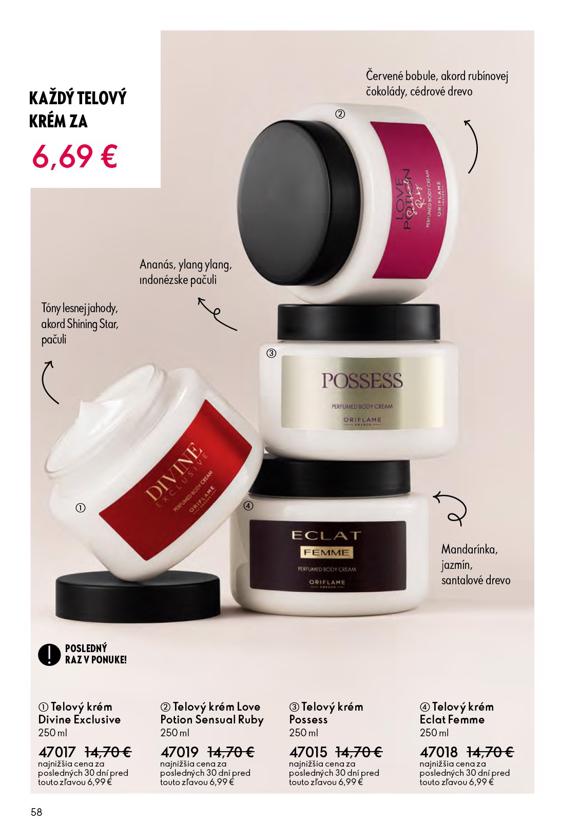 oriflame - Leták ORIFLAME platný od 12.11. do 02.12. - page: 58