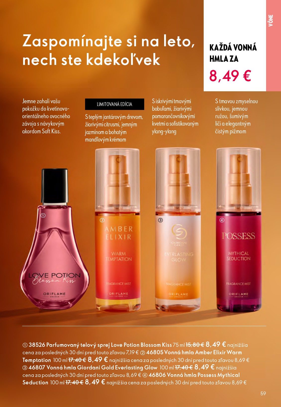 oriflame - Leták ORIFLAME platný od 12.11. do 02.12. - page: 59