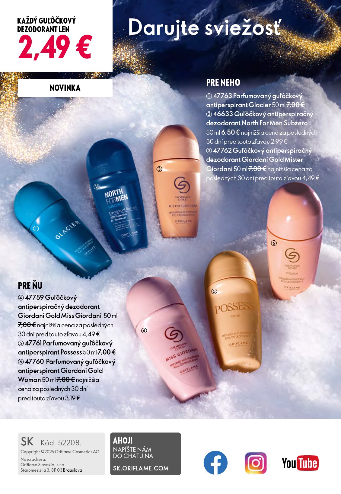 oriflame - Leták ORIFLAME platný od 12.11. do 02.12. - page: 180