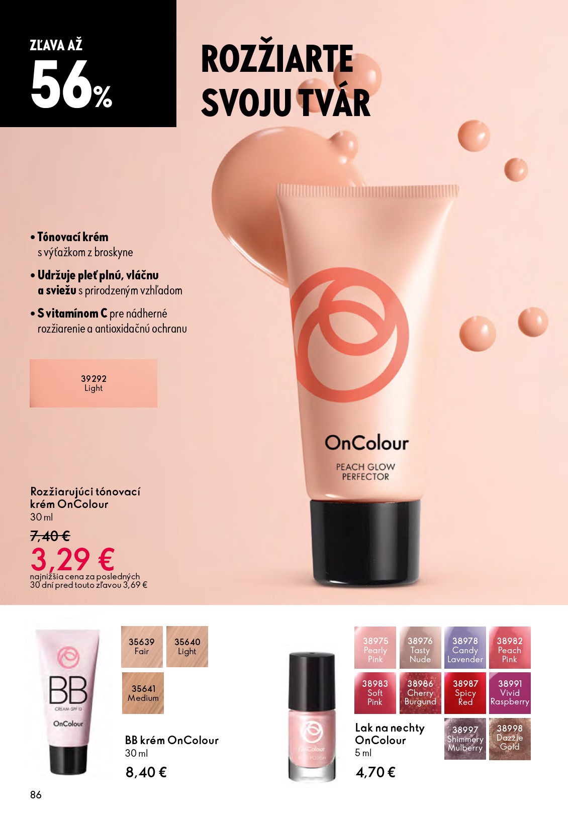 oriflame - Leták ORIFLAME platný od 12.11. do 02.12. - page: 86