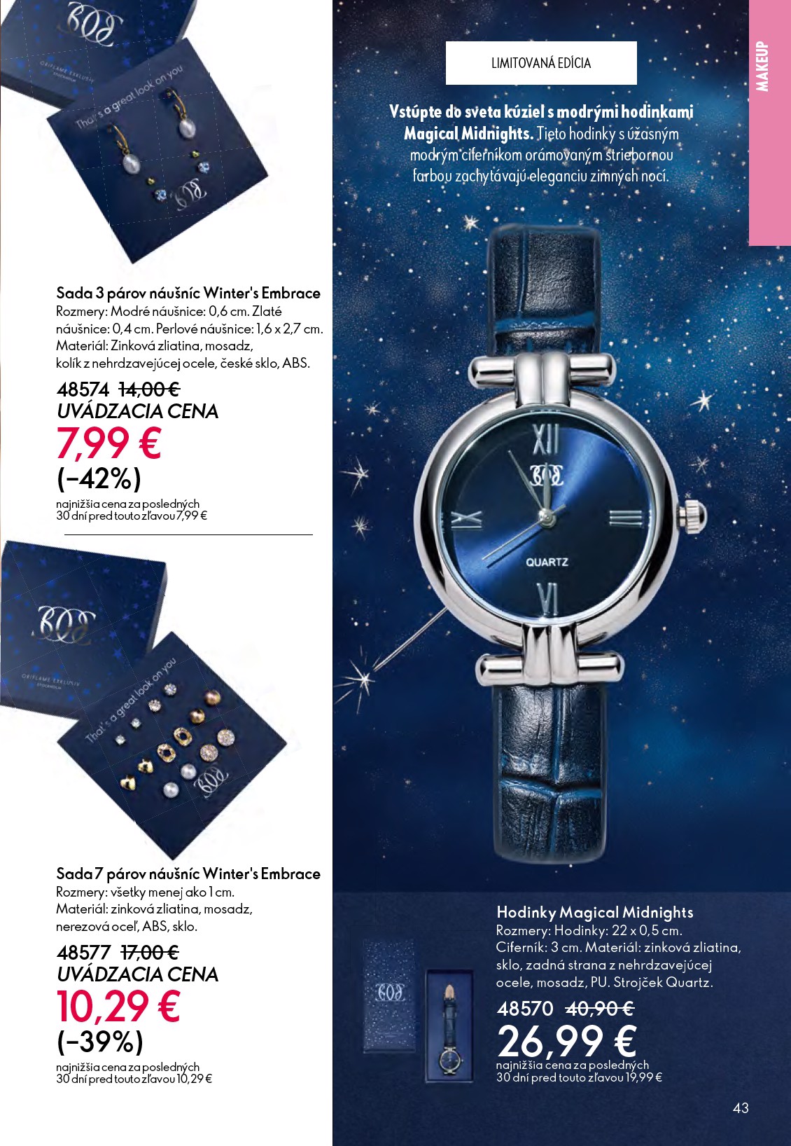 oriflame - Leták ORIFLAME platný od 24.12. do 20.01. - page: 43