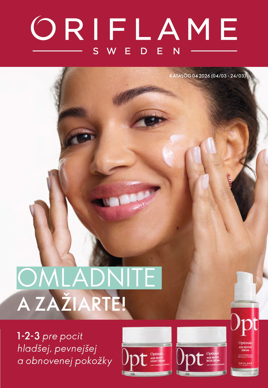 oriflame - Leták ORIFLAME platný od 04.03.2026 do 24.03.2026